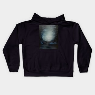 Dark Fantasy Forest Kids Hoodie